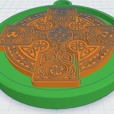 Thánh Giá Celtic Tròn 21