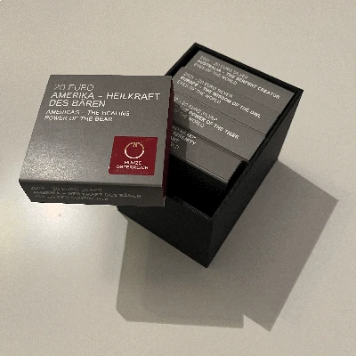 Hộp đựng xu 20 EUR "Mắt lục địa" từ Áo