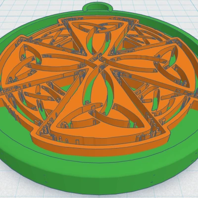 Thánh Giá Celtic Tròn 19