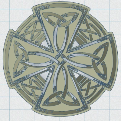 Thánh Giá Celtic Tròn 19