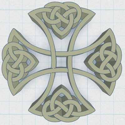 Thánh Giá Celtic Tròn 18