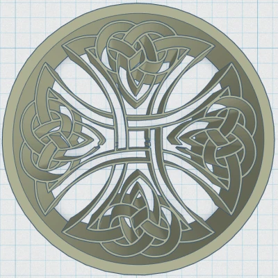 Thánh Giá Celtic Tròn 16