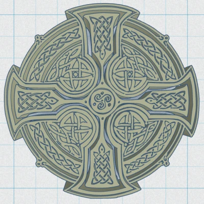 Thánh Giá Celtic Tròn 15