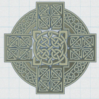 Thánh Giá Celtic Tròn 9