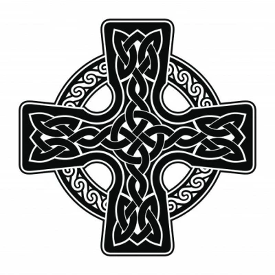 Chữ thập Celtic tròn 6