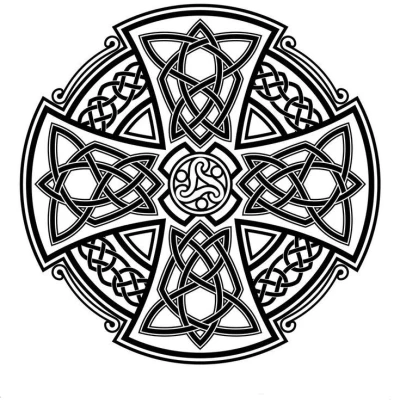 Thánh Giá Celtic Tròn 4