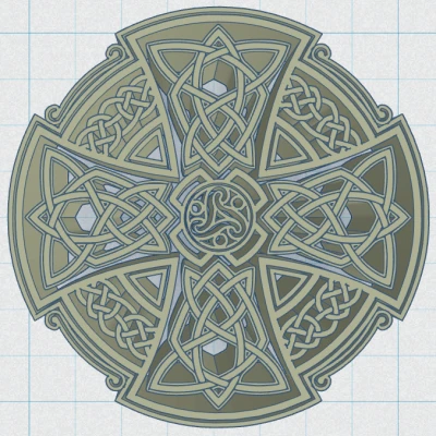 Thánh Giá Celtic Tròn 4