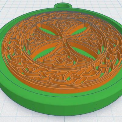 Thánh Giá Celtic Tròn 2