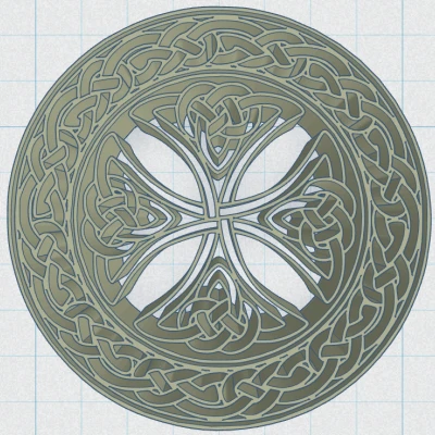 Thánh Giá Celtic Tròn 2