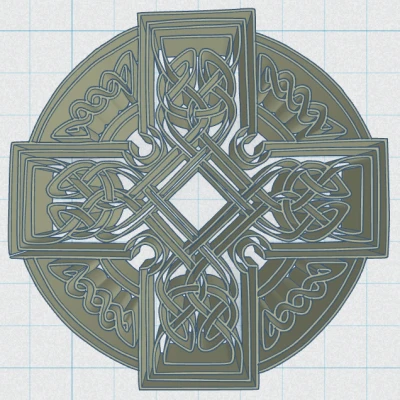Thánh Giá Celtic Tròn 3
