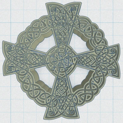 Thánh Giá Celtic Vòng Tròn 1