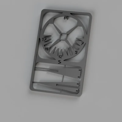 Kit Card Pocket Sundial (La Bàn Mặt Trời Mini Dạng Thẻ)