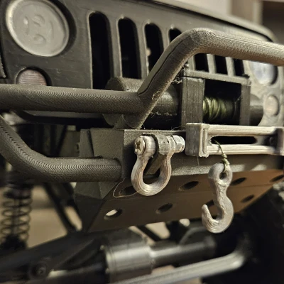 Cản Smittybilt cho Xe Jeep Rancher (Wrangler) RC của 3DSets