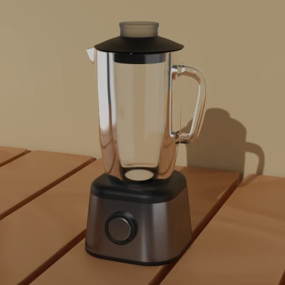 MÔ HÌNH MÁY ĐÁNH KEM/MÁY XAY SINH TỐ THU NHỎ