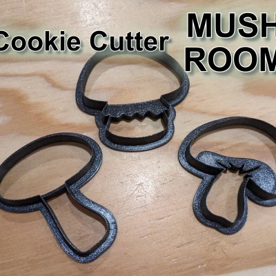 Khuôn Cắt Bánh Quy - Nấm