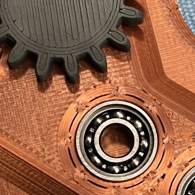 Đồng hồ giờ trôi "improved further improved Wandering Hour clock :)"