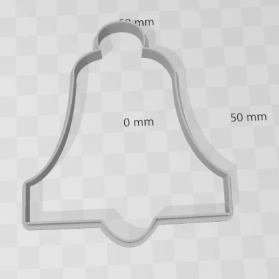 Bell Cookie Cutter 02cm - 10cm