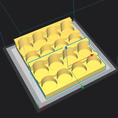 Giá đỡ chai sơn Vallejo 60 ml