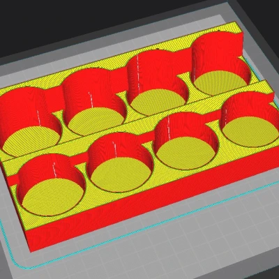 Giá đỡ chai sơn Vallejo 60 ml