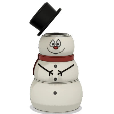 Hũ Bánh Quy Người Tuyết