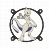 Bìa Tản Nhiệt PC Mewtwo 120mm - Trang Trí Độc Đáo - Thumbnail 1