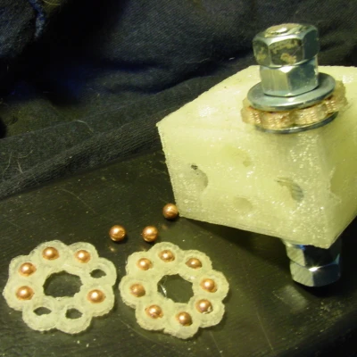 Vòng bi đẩy 8 lỗ cho trục 8mm hoặc 5/16"