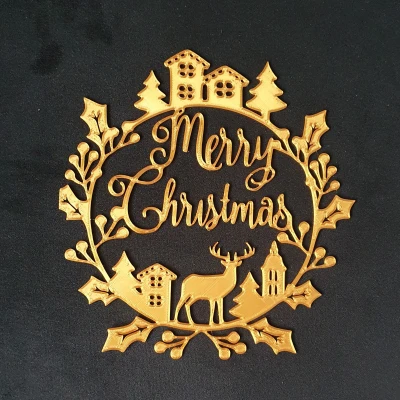 Đồ Trang Trí Giáng Sinh - Quả Châu Merry Christmas