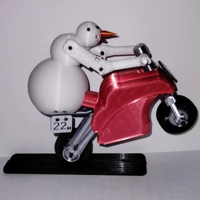 Người Tuyết Trên Chiếc Mô Tô Ảo Ảnh