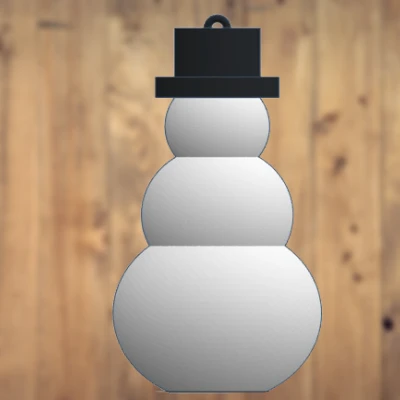 Móc treo Giáng sinh hình người tuyết