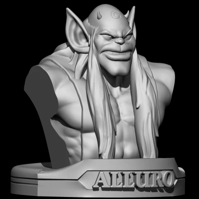 Bộ sưu tập Tượng bán thân Alluro Lunatacs Thundercats Villains - Fanart của CG Pyro