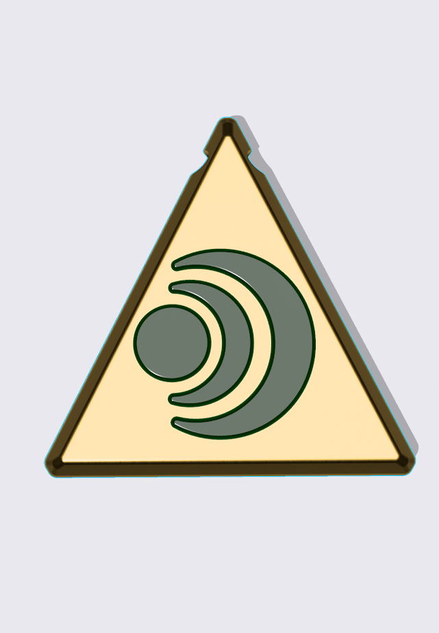 Mề đay Triforce Nữ thần