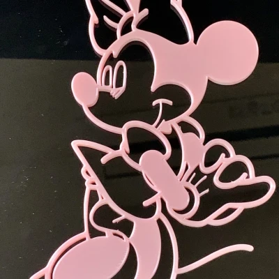 Minnie Mouse 2D WallArt