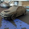 Mô hình in liền Subaru Impreza WRX STi với bánh xe di chuyển - Thumbnail 2