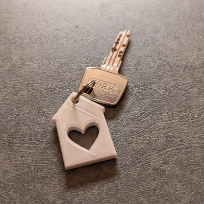 Móc Khóa Hình Ngôi Nhà