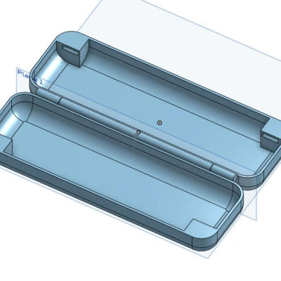 Hộp đựng kính in một mảnh / Krabička na brýle