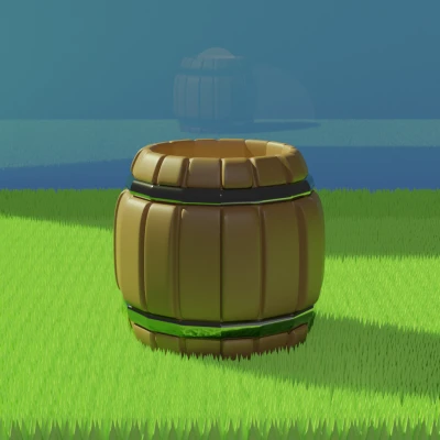 CHẬU HÌNH THÙNG RƯỢU