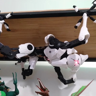 E.M.M.I. (Metroid Dread) - Mô hình in 3D khớp nối