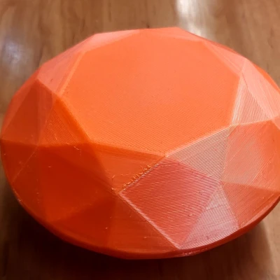 Hộp hình kim cương Parametric