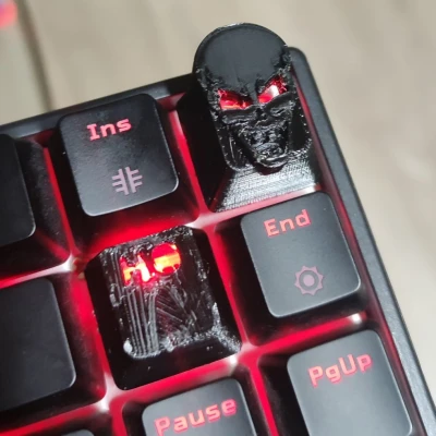 Keycap Hình Đầu Lâu