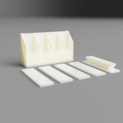 Tấm chà nhám cho giấy nhám dính 80mmx20mm