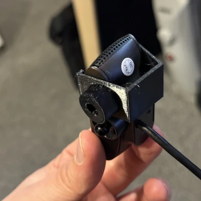 Giá đỡ webcam trên chân máy ảnh