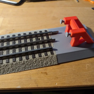 Chặn Tàu Tương Thích Lionel FasTrack - O Gauge