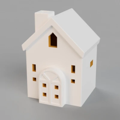 Mô hình nhà đèn LED Giáng sinh