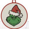Móc treo Hình Grinch - Thumbnail 1