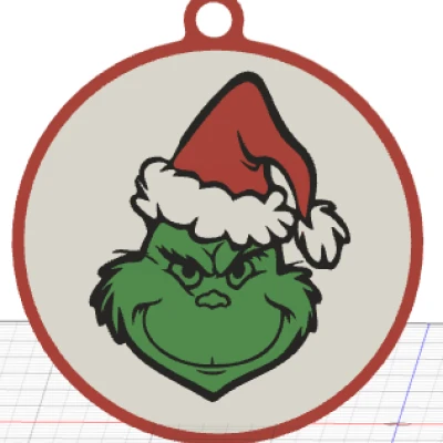 Móc treo Hình Grinch