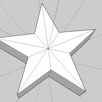 Mô hình 3D Hvězda