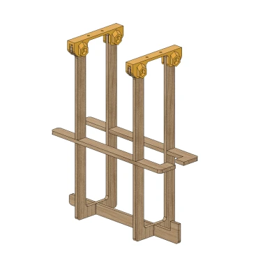 Giá đỡ Bộ định tuyến Wi-Fi Virgin Hub 5 Gắn Dưới Bàn (Cắt Laser)