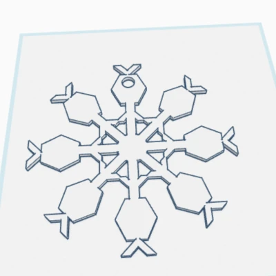 Bông Tuyết Trang Trí Cây Thông Noel