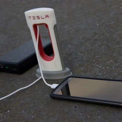 Bộ sạc siêu tốc Tesla cho điện thoại di động (USB C)