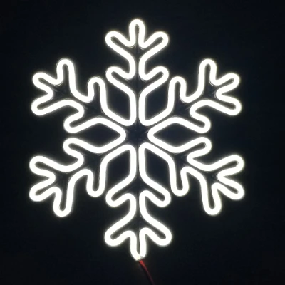 Biển Đèn Neon LED Bông Tuyết Tối Giản - Trang Trí Mùa Đông / Giáng Sinh